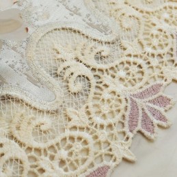 Rideau Sur Mesure Pour La Maison, Style Européen, Broderie Florale