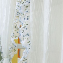 Rideaux Transparents En Jacquard Modernes, Style Nordique, Pour Le Salon