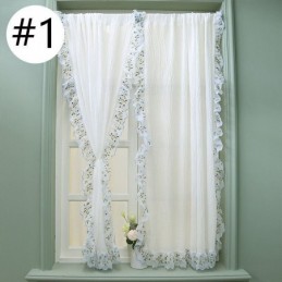 Rideaux Transparents En Jacquard Modernes, Style Nordique, Pour Le Salon