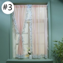 Rideaux Transparents En Jacquard Modernes, Style Nordique, Pour Le Salon