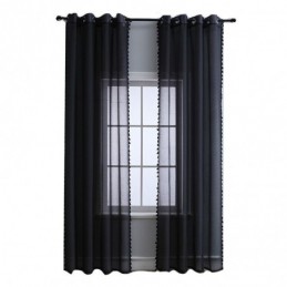 Rideaux En Tulle Transparent, Rideau En Voile Transparent Moderne, Rideau Sur Mesure Pour Salon Et Chambre À Coucher