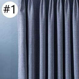 Rideau Moderne De Couleur Unie, Rideau Occultant Sur Mesure Pour Salon