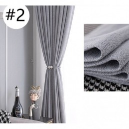 Rideau Moderne De Couleur Unie, Rideau Occultant Sur Mesure Pour Salon