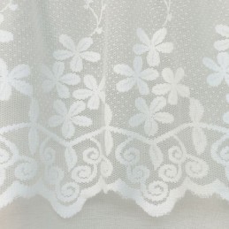 Rideau De Fenêtre En Tulle Transparent Au Design Floral Moderne, Fait Sur Mesure, Pour Salon Et Chambre À Coucher