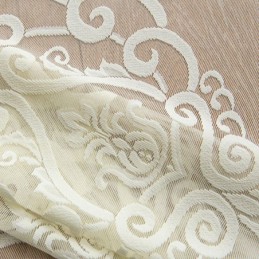 Rideaux Transparents Brodés Européens Pour Fenêtre De Salon