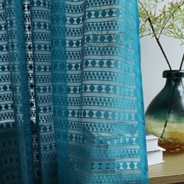 Rideau Transparent Nordique Sur Mesure, Draperies En Voile Simples Pour Salon Et Chambre À Coucher