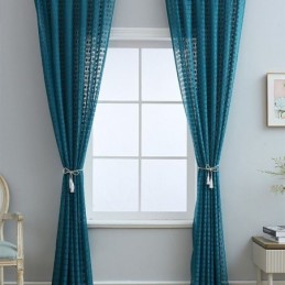 Rideau Transparent Nordique Sur Mesure, Draperies En Voile Simples Pour Salon Et Chambre À Coucher