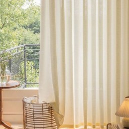 Rideaux En Tulle Nordique, Rideau En Voile Transparent Moderne, Rideau Sur Mesure Pour Salon Et Chambre À Coucher