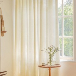 Rideaux En Tulle Nordique, Rideau En Voile Transparent Moderne, Rideau Sur Mesure Pour Salon Et Chambre À Coucher